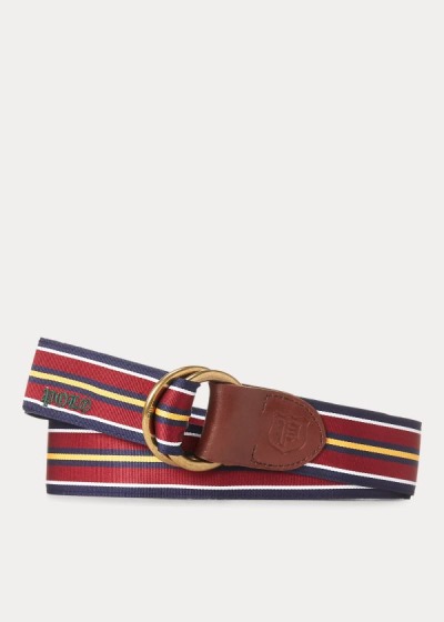 Men's Polo Ralph Lauren Grosgrain O-Ring Belt | 739021JZX